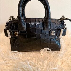 Henri Bendel Carlyle Micro Satchel - Luxurious Snake Print